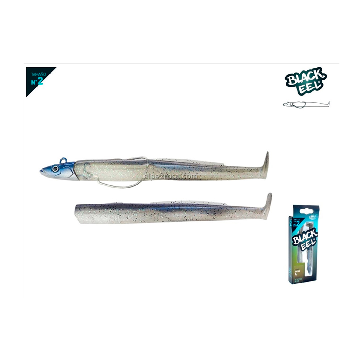 BLACK EEL 110 COMBO 8GR ELECTRIC BLUE